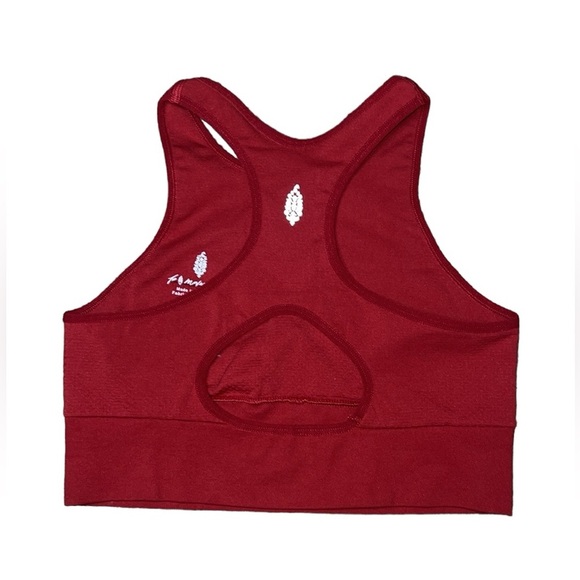 {NWOT Free People Movement Every Single Time Bra Tan Black XS/S & Red M/L} - Picture 9 of 13